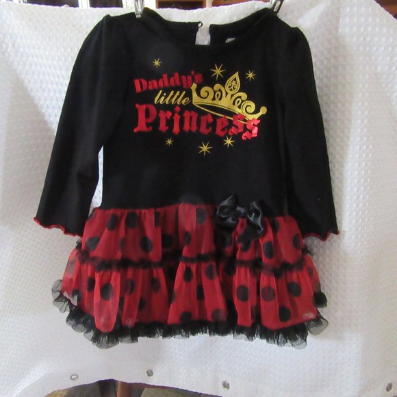 Dad's Little Princess Size 18- 24 Months Baby Glam - Picture 3 of 3